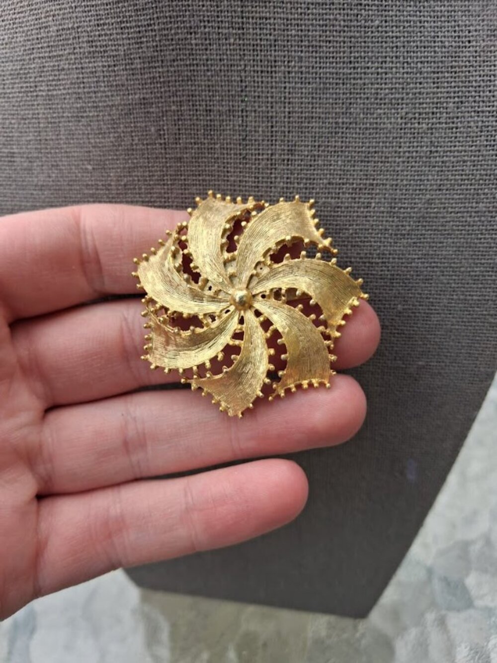 Unique brooch